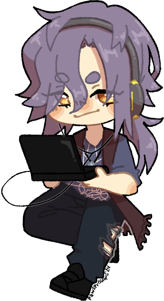 Kaito (he/him) © SDHSMysteries (Art Fight)